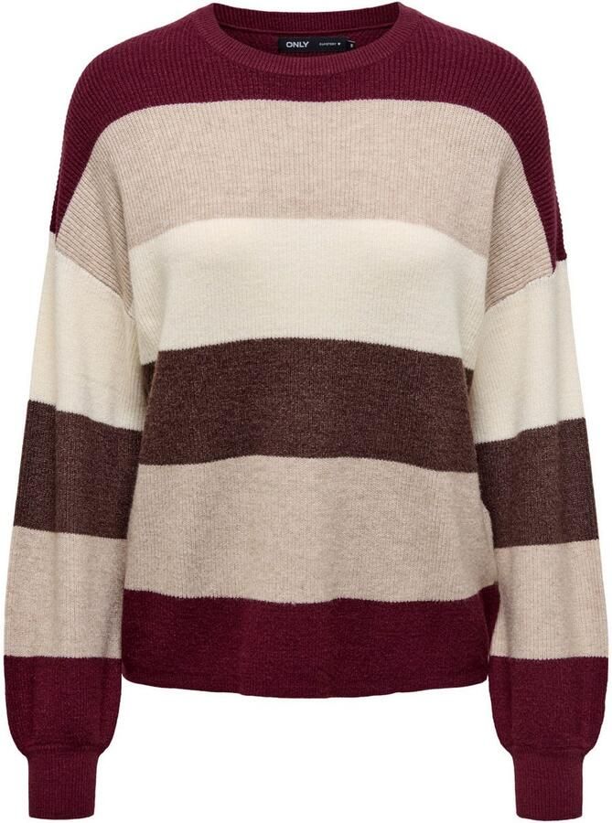 Only Loose fit gebreide pullover van viscosemix model 'ATIA' - Foto 7