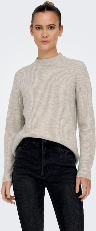 Only Gebreide trui ONLCAMILLA O-NECK L S PULLOVER KNT - Foto 6