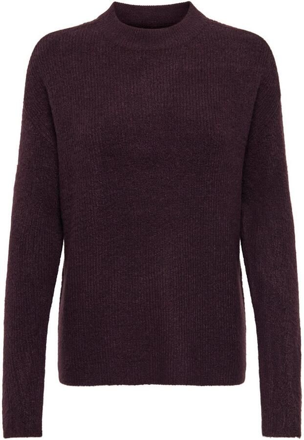 Only Gebreide trui ONLCAMILLA O-NECK L S PULLOVER KNT - Foto 5