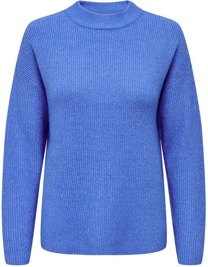 Only Gebreide trui ONLCAMILLA O-NECK L S PULLOVER KNT