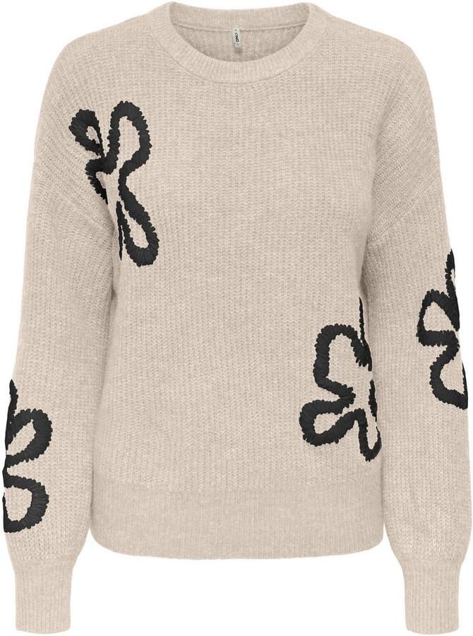 Only Gebreide trui ONLDAISY LS STITCH O-NECK KNT - Foto 7