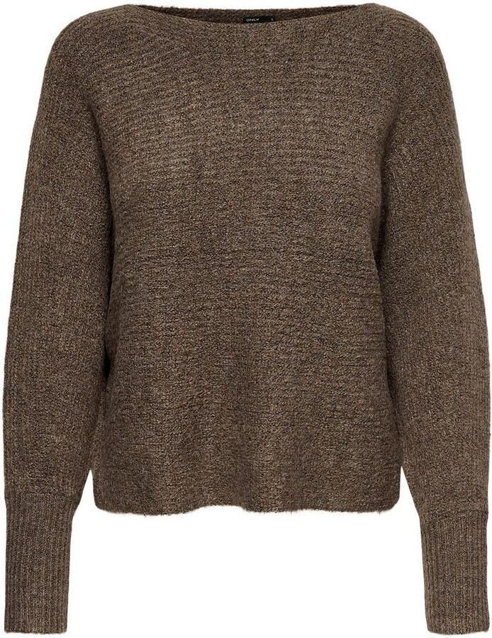 Only Regular fit gebreide pullover met vleermuismouwen model 'DANIELLA' - Foto 2