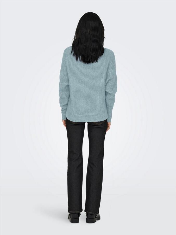 Only Regular fit gebreide pullover met vleermuismouwen model 'DANIELLA' - Foto 2