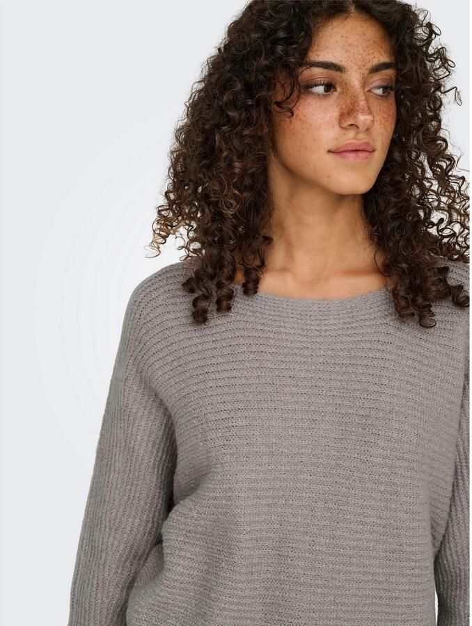 Only Gebreide trui ONLDANIELLA L S PULLOVER KNT NOOS