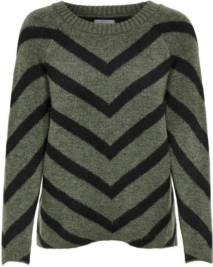 Only Regular fit gebreide pullover met streepmotief model 'ELIZA' - Foto 2