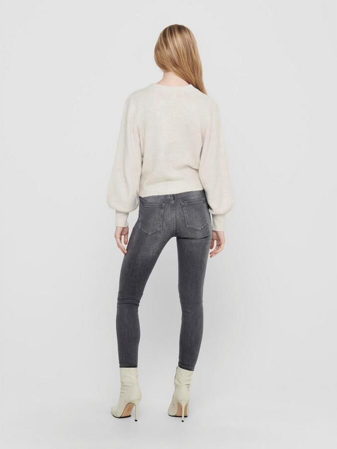 Only Polyester Gebreide Kleding Herfst Winter Collectie Pullover White Dames - Foto 3