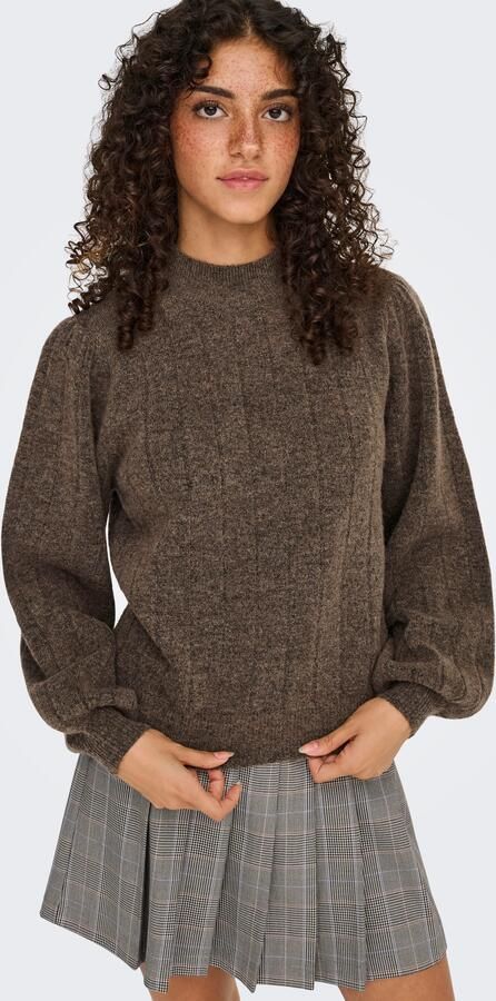 Only Gebreide trui ONLFIRENZE LS HIGHNECK PULLOVER KNT NCA - Foto 5