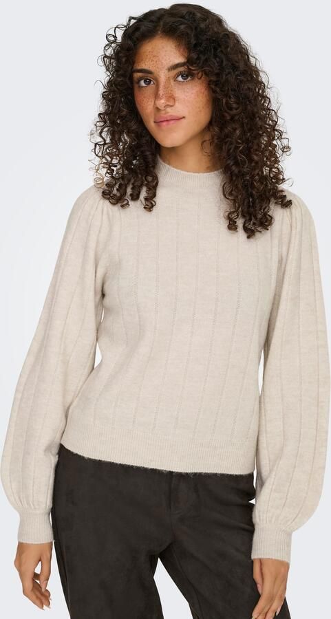 Only Gebreide trui ONLFIRENZE LS HIGHNECK PULLOVER KNT NCA - Foto 5