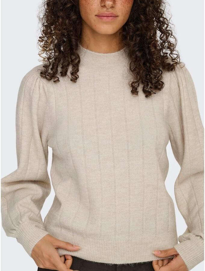 Only Gebreide trui ONLFIRENZE LS HIGHNECK PULLOVER KNT NCA - Foto 2