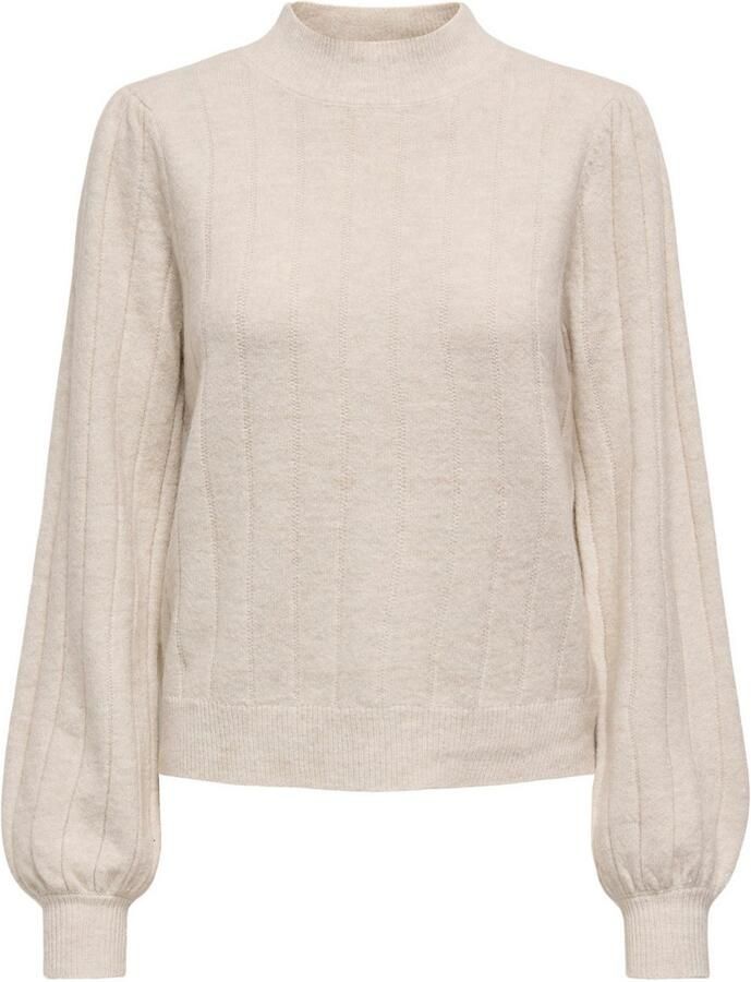 Only Gebreide trui ONLFIRENZE LS HIGHNECK PULLOVER KNT NCA