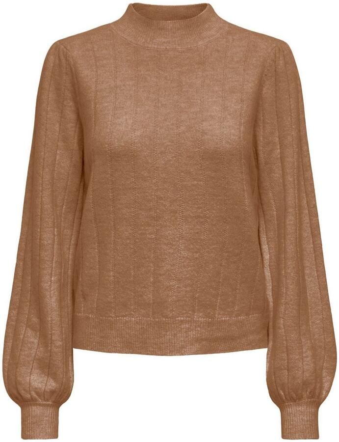 Only Gebreide trui ONLFIRENZE LS HIGHNECK PULLOVER KNT NCA