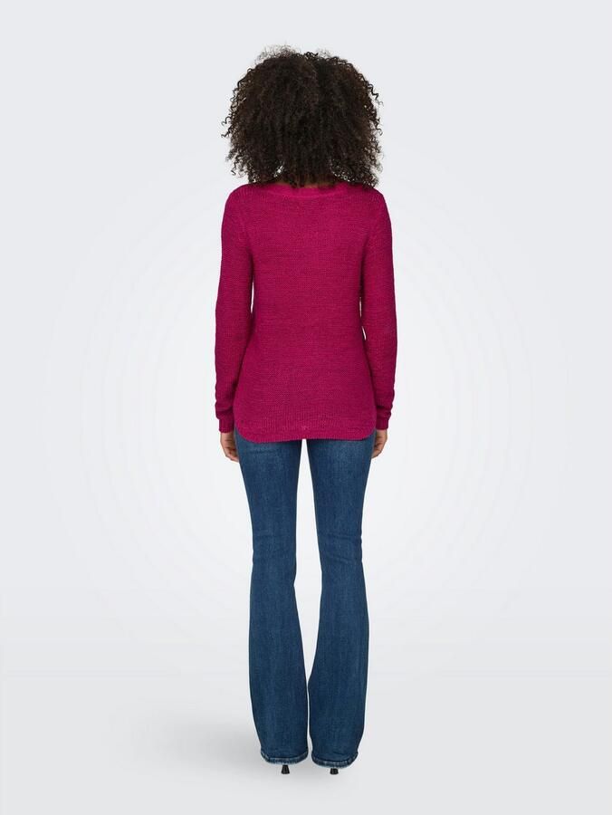 Only Gebreide trui ONLGEENA XO L S PULLOVER KNT NOOS - Foto 4