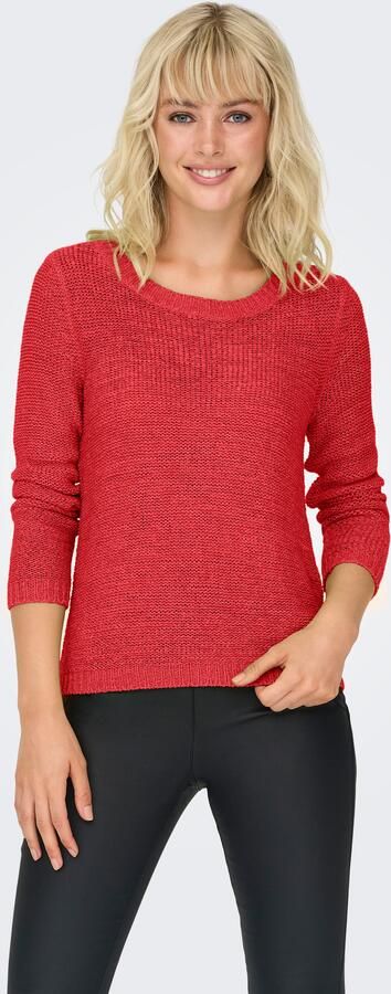 Only Gebreide trui ONLGEENA XO L S PULLOVER KNT NOOS - Foto 3