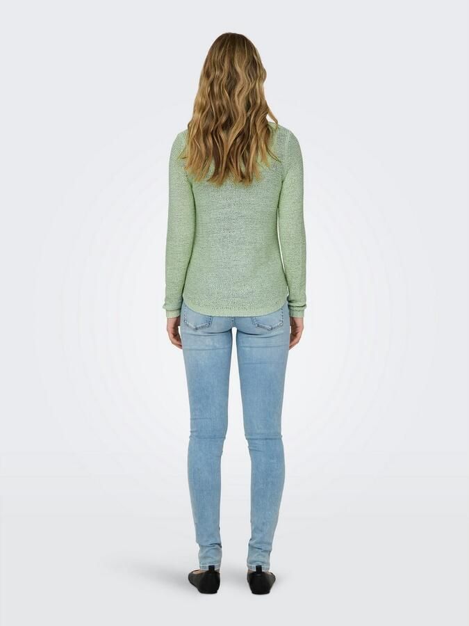 Only Gebreide trui ONLGEENA XO L S PULLOVER KNT NOOS - Foto 10