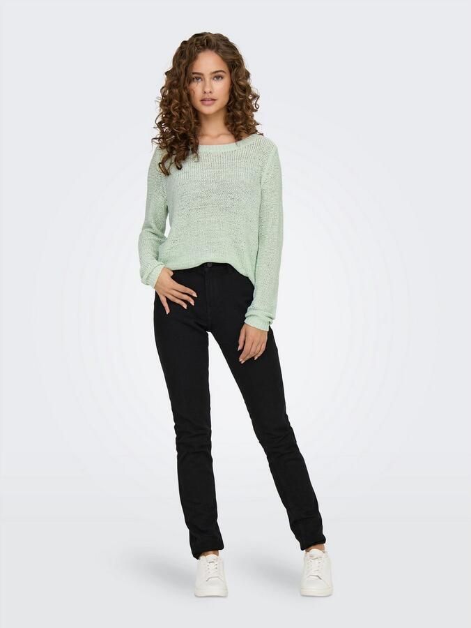 Only Gebreide trui ONLGEENA XO L S PULLOVER KNT NOOS - Foto 6