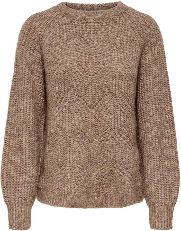 Only Gebreide trui ONLGILA LIFE LS STRUCTURE O-NECK BF KNT