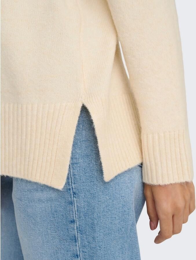 Only Gebreide trui ONLHAZEL LS HIGHNECK OVERS PULL KNT NOOS - Foto 2