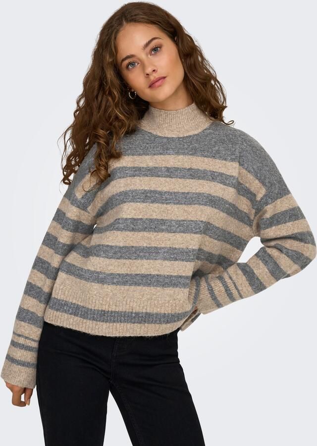 Only Gebreide trui ONLHEIDI LS HIGHNECK PULLOVER KNT NCA - Foto 7
