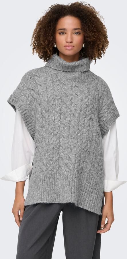 Only Gebreide trui ONLIDA LIFE SL ROLLNECK VEST CC KNT - Foto 6