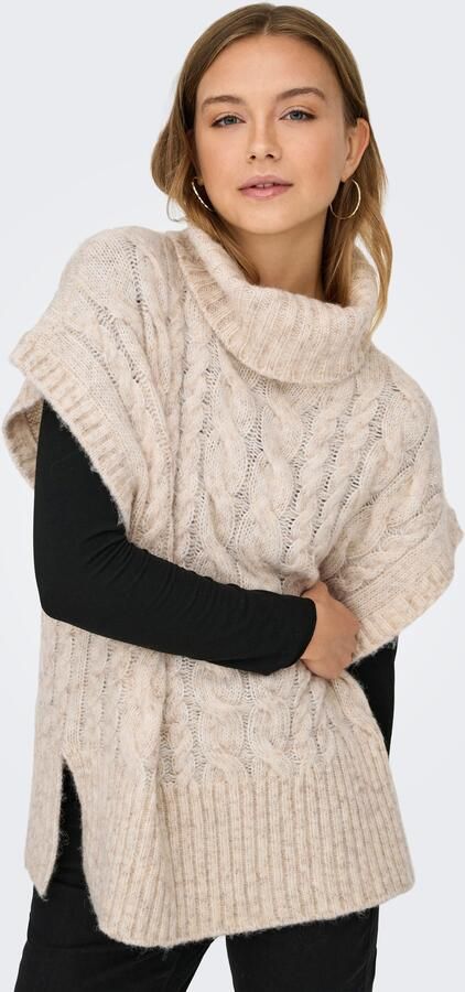 Only Gebreide trui ONLIDA LIFE SL ROLLNECK VEST CC KNT - Foto 6