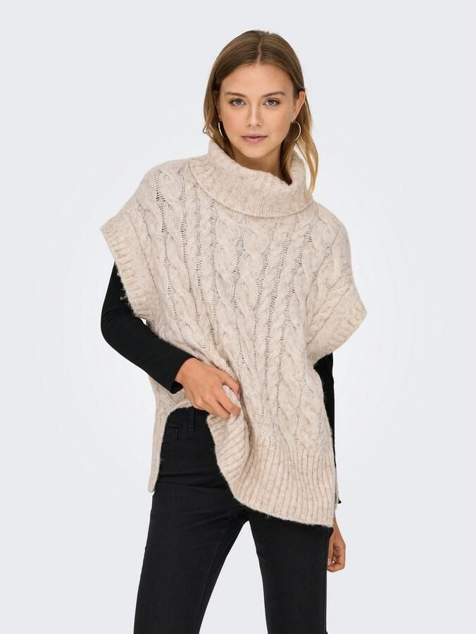 Only Gebreide trui ONLIDA LIFE SL ROLLNECK VEST CC KNT - Foto 2