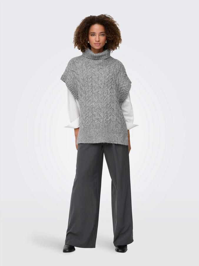 Only Gebreide trui ONLIDA LIFE SL ROLLNECK VEST CC KNT - Foto 2