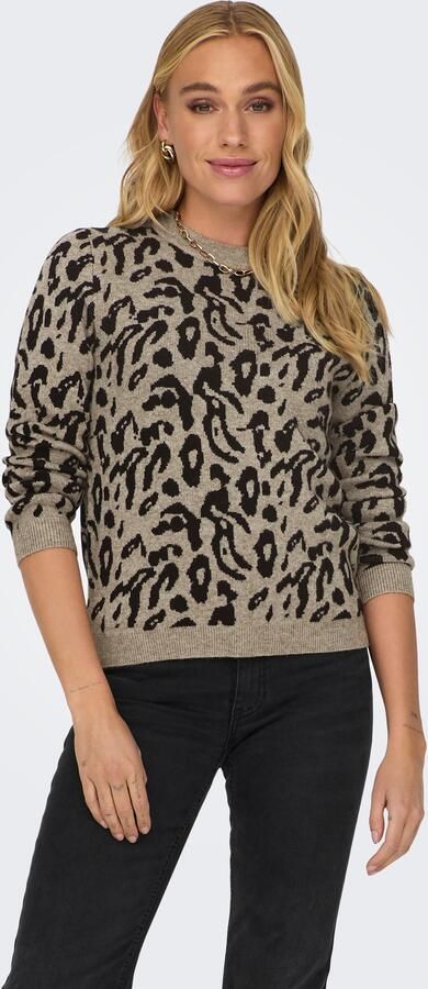 Only Gebreide trui ONLJENNI LS ANIMAL PULLOVER RP KNT - Foto 5
