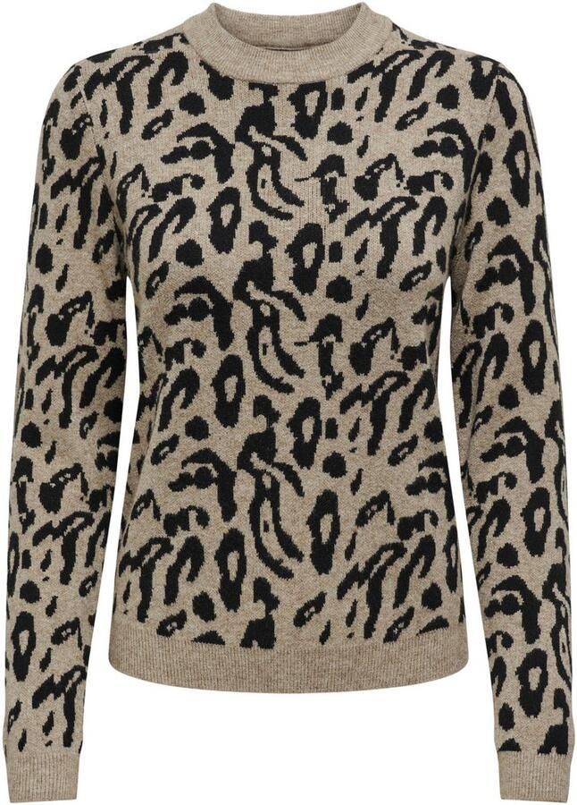 Only Gebreide trui ONLJENNI LS ANIMAL PULLOVER RP KNT - Foto 4