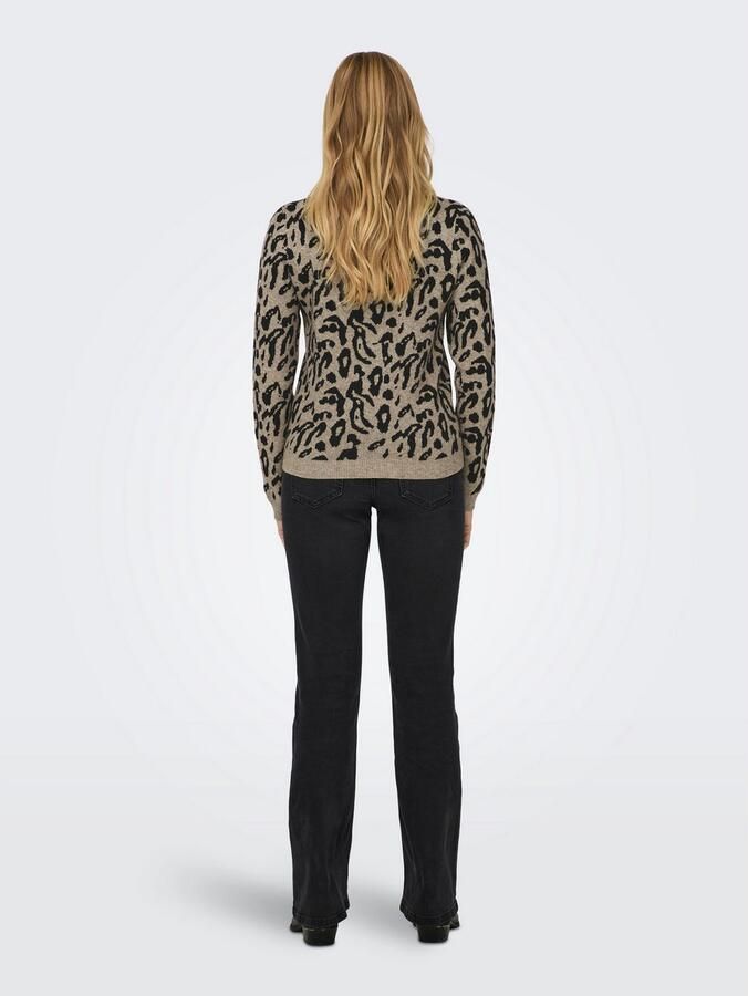 Only Gebreide trui ONLJENNI LS ANIMAL PULLOVER RP KNT - Foto 2