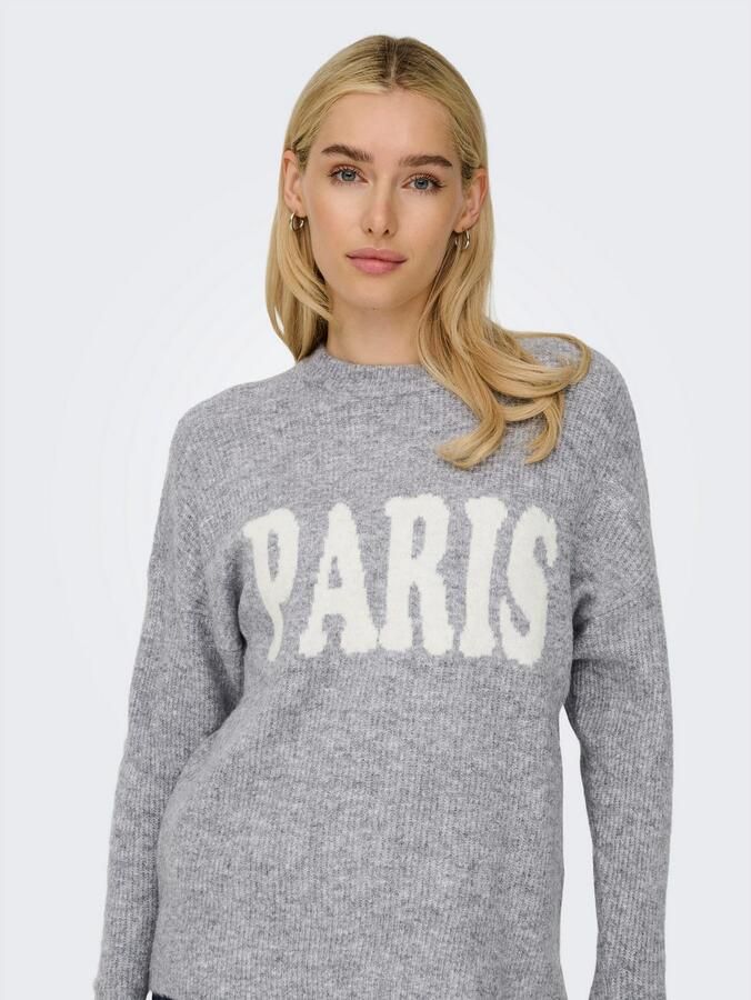 Only Regular fit gebreide pullover met wol model 'JERICO' - Foto 4