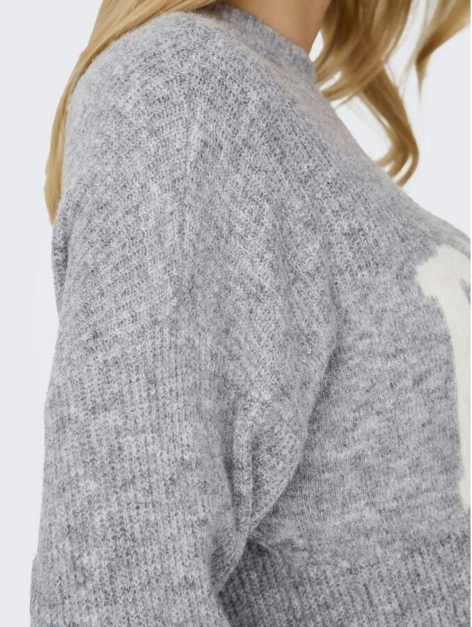 Only Regular fit gebreide pullover met wol model 'JERICO' - Foto 3