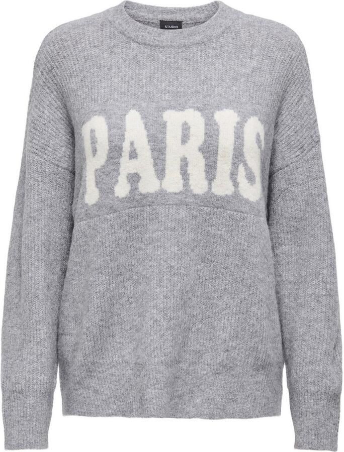 Only Regular fit gebreide pullover met wol model 'JERICO' - Foto 2