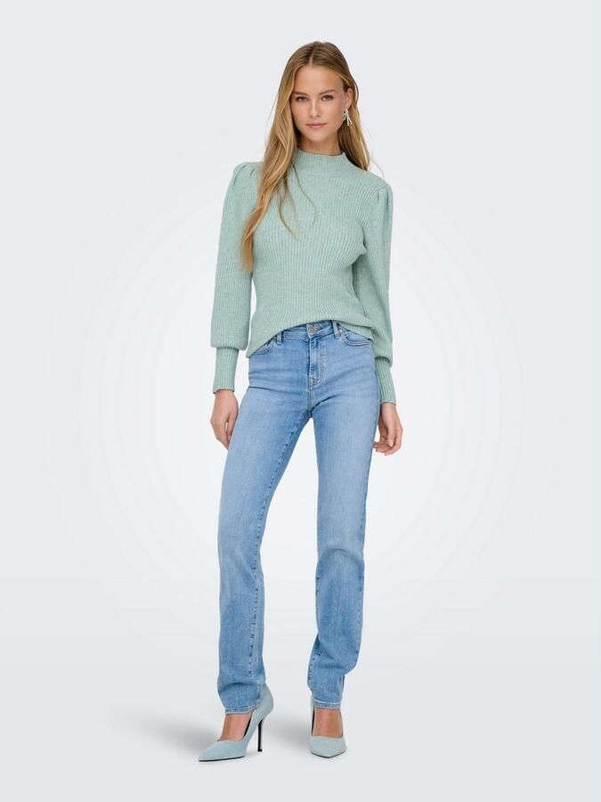 Only Gebreide trui ONLKATIA L S HIGHNECK PULLOVER KNT NOOS - Foto 3