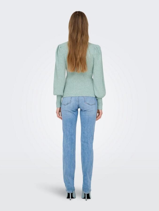 Only Gebreide trui ONLKATIA L S HIGHNECK PULLOVER KNT NOOS - Foto 2