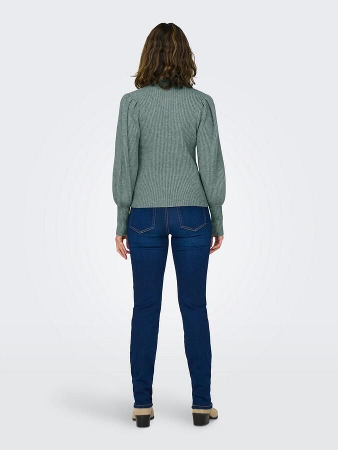 Only Regular fit gebreide pullover van viscosemix model 'KATIA'