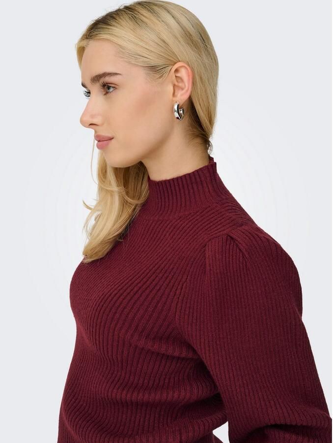 Only Gebreide trui ONLKATIA L S HIGHNECK PULLOVER KNT NOOS - Foto 2