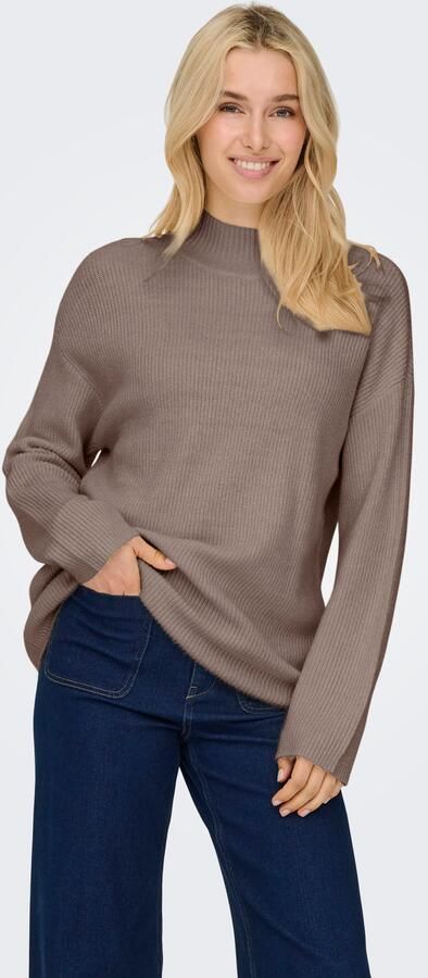 Only Gebreide trui ONLKATIA LS RIB HIGHNECK CC KNT - Foto 3