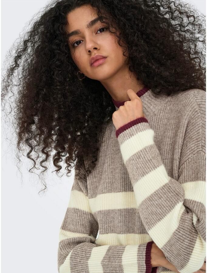 Only Gebreide trui ONLKATIA LS RIB HIGHNECK CC KNT - Foto 2