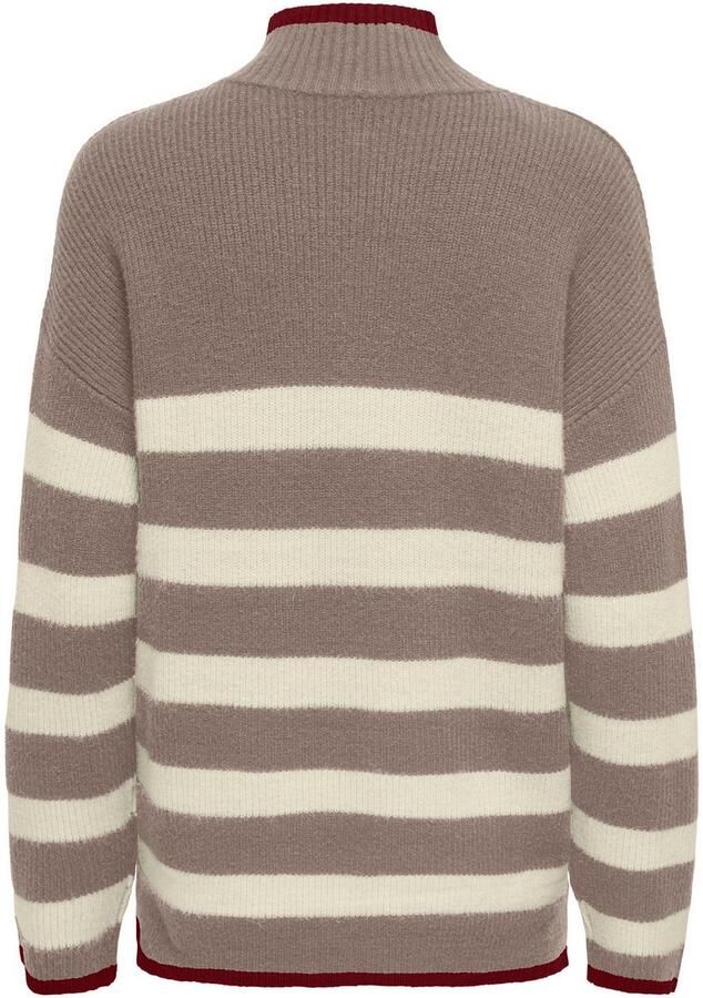 Only Gebreide trui ONLKATIA LS RIB HIGHNECK CC KNT - Foto 5