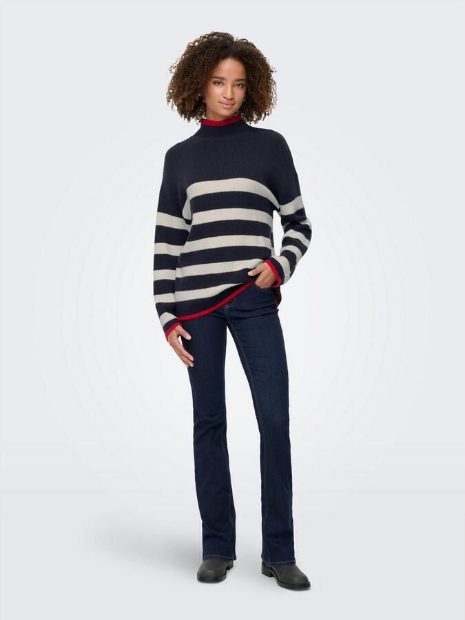 Only Gebreide trui ONLKATIA LS RIB HIGHNECK CC KNT - Foto 5