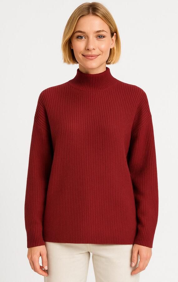 Only Gebreide trui ONLKATIA LS RIB HIGHNECK CC KNT - Foto 2