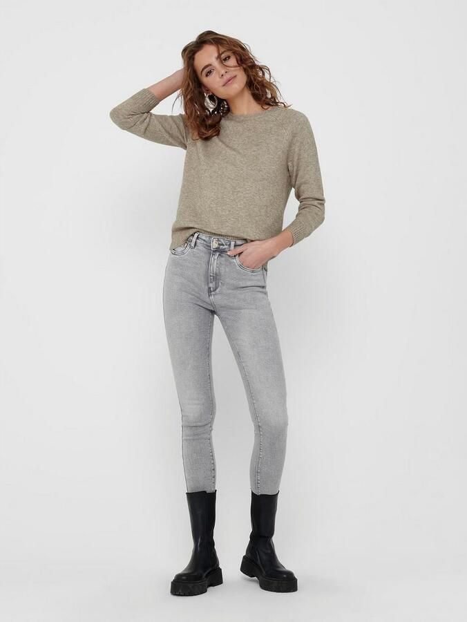 Only Gebreide trui ONLLESLY KINGS L S PULLOVER KNT NOOS - Foto 4