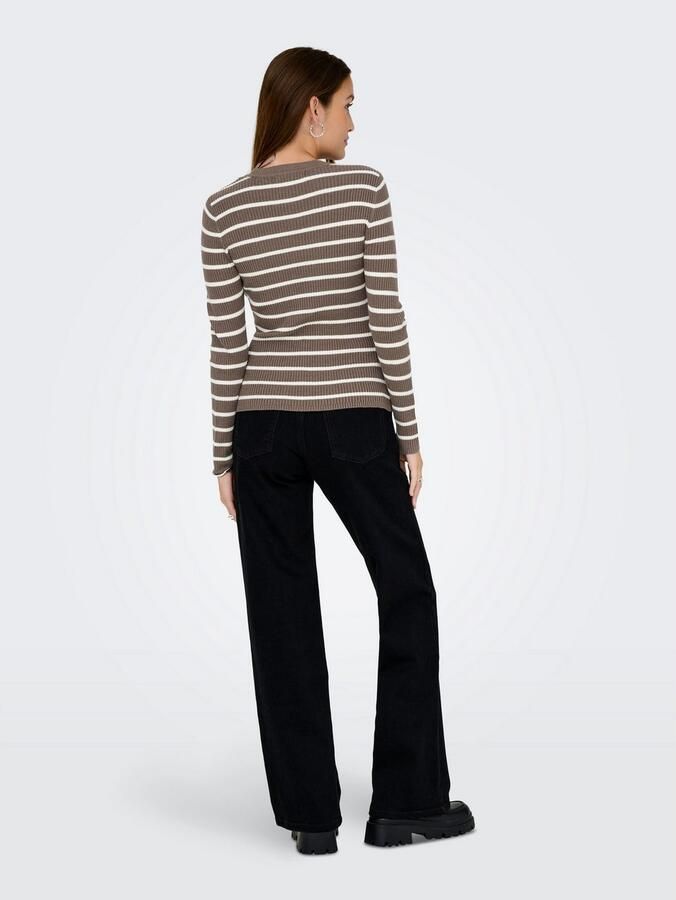 Only Gebreide trui ONLLOUISA L S PULLOVER KNT NCA - Foto 4