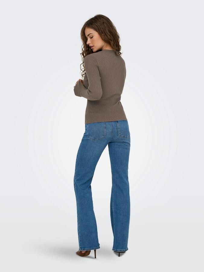 Only Gebreide trui ONLLOUISA L S PULLOVER KNT NCA - Foto 6