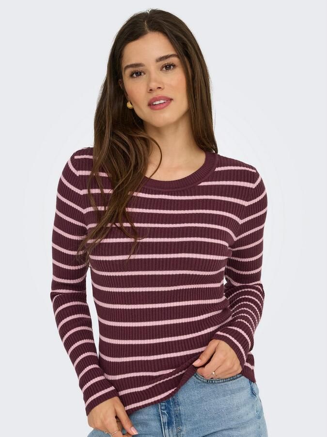 Only Gebreide trui ONLLOUISA L S PULLOVER KNT NCA - Foto 2