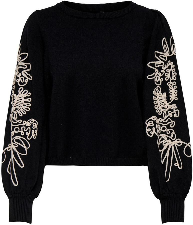 Only Gebreide trui ONLMAGNOLIA LS DETAIL PULLOVER KNT