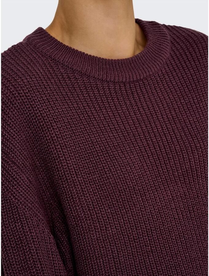 Only Gebreide trui ONLMILOUZ LS RIB PULLOVER KNT NOOS - Foto 2