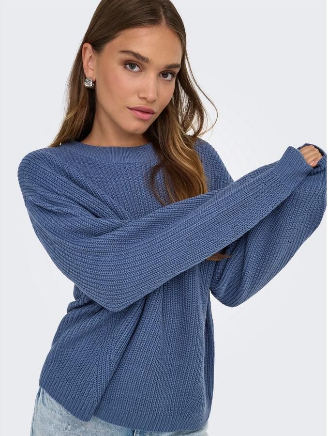 Only Gebreide trui ONLMILOUZ LS RIB PULLOVER KNT NOOS - Foto 3