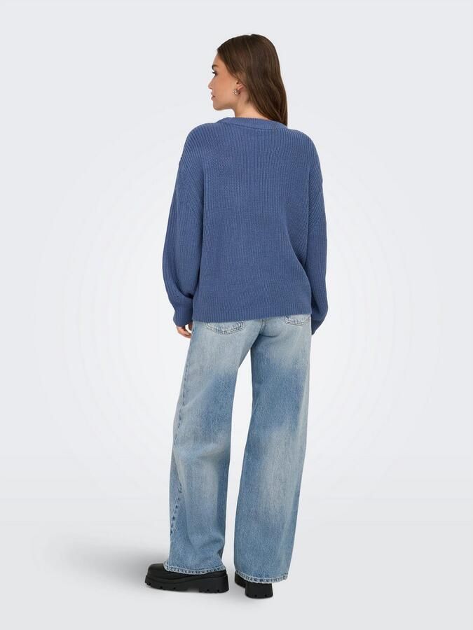 Only Gebreide trui ONLMILOUZ LS RIB PULLOVER KNT NOOS - Foto 5