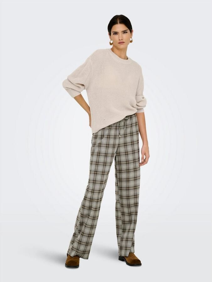 Only Gebreide trui ONLMILOUZ LS RIB PULLOVER KNT NOOS - Foto 4